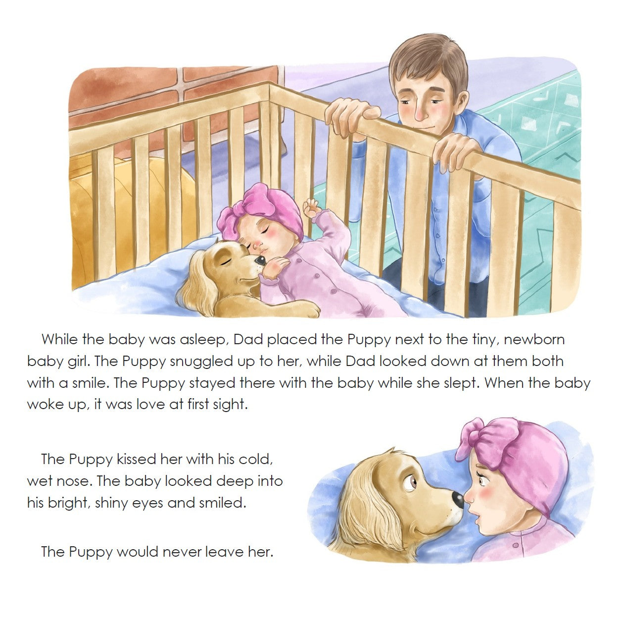 The Puppy That Never Left - Hardcover 1st Edition