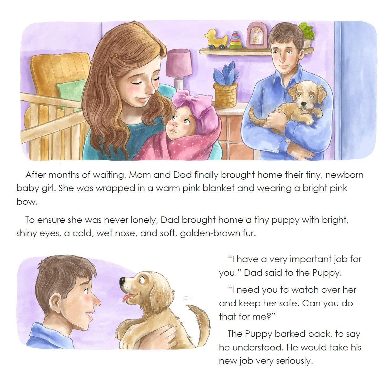 The Puppy That Never Left - Hardcover 1st Edition